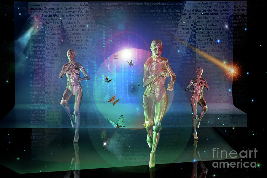 Escaping The  Matrix Digital Art by Shadowlea Is
