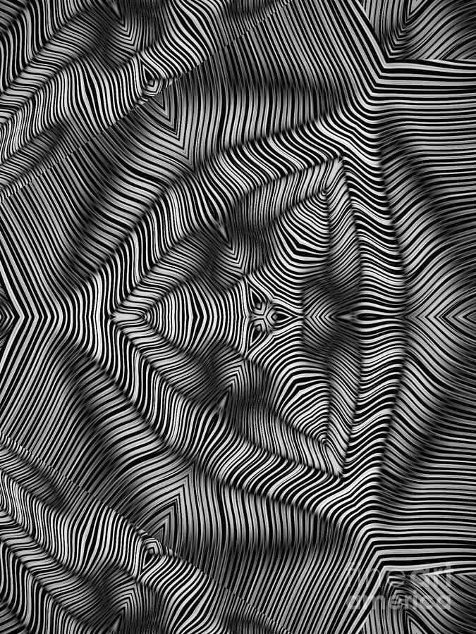 Escheresque In Mono Digital Art