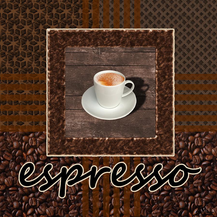 Espresso - Coffee Art Photograph by Anastasiya Malakhova