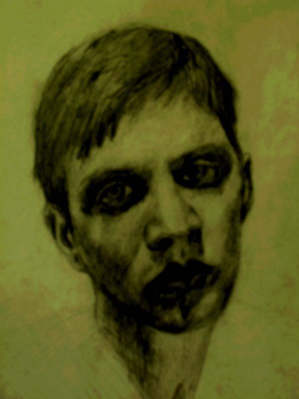 Portrait Drawing - Esquisse for portrait of Clara 10 by Yuki Komura Portrait Drawing - Esquisse for portrait of Clara 10 by Yuki Komura