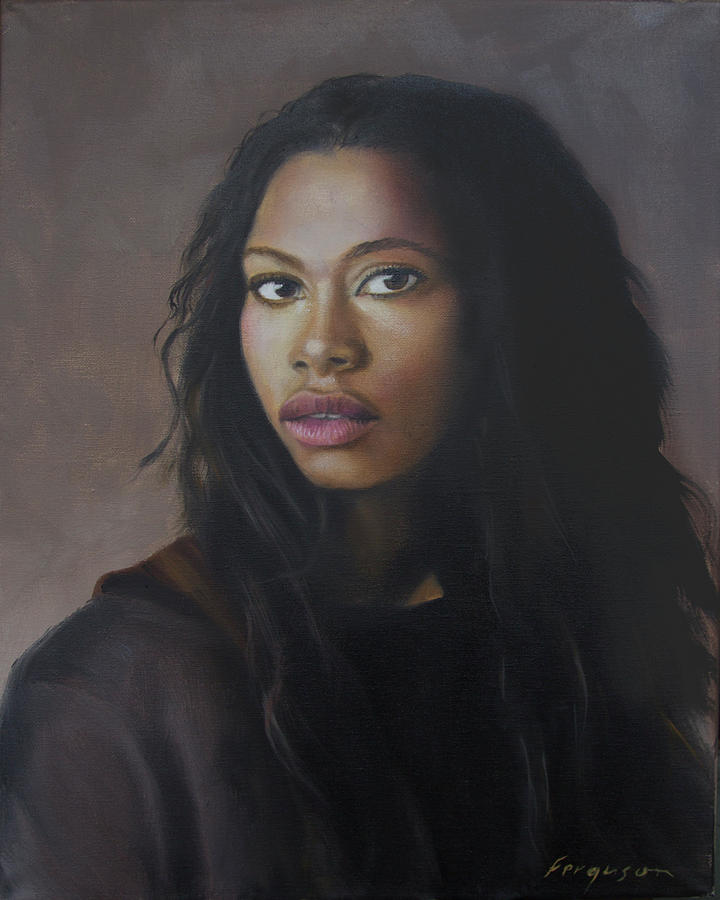 Portrait Painting - Essence by Richard Ferguson