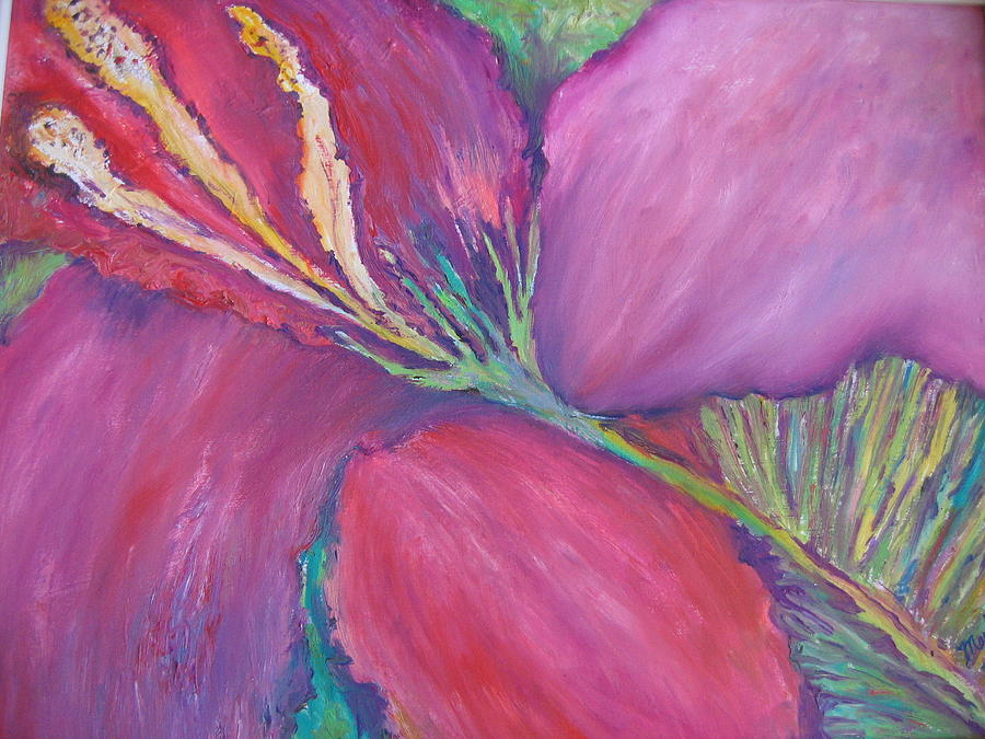 Essencia De La Fleur Painting by Marlene Robbins