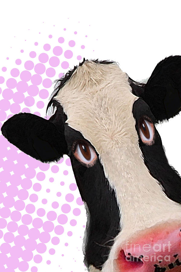 Essex Cow Digital Art by Roger Lighterness
