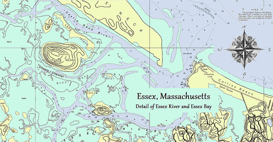 Essex River detail by Jeannine Selig Essex River detail by Jeannine Selig