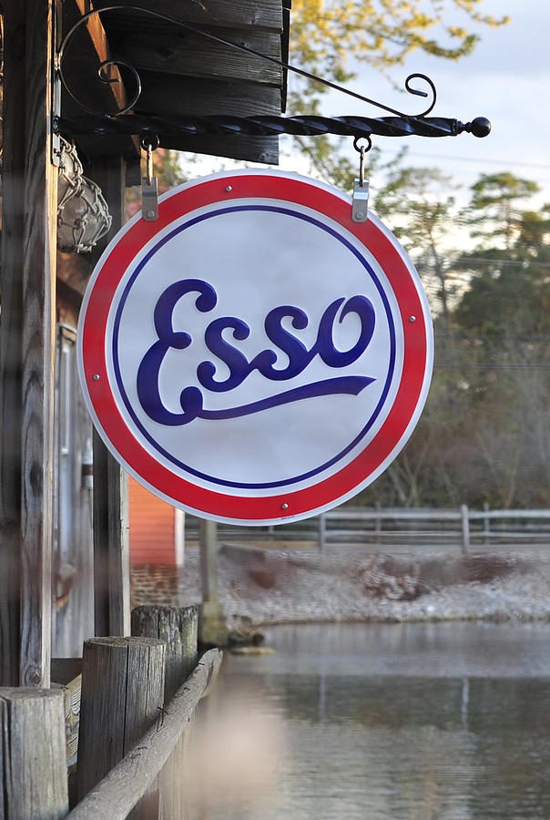 Esso Sign  Photograph by Terry DeLuco