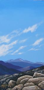 Landscape Painting - Estes Overlook by Hunter Jay