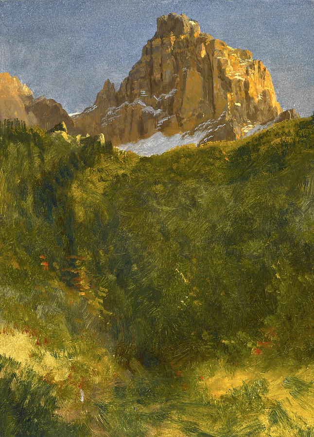 Estes Park Colorado Painting by Albert Bierstadt