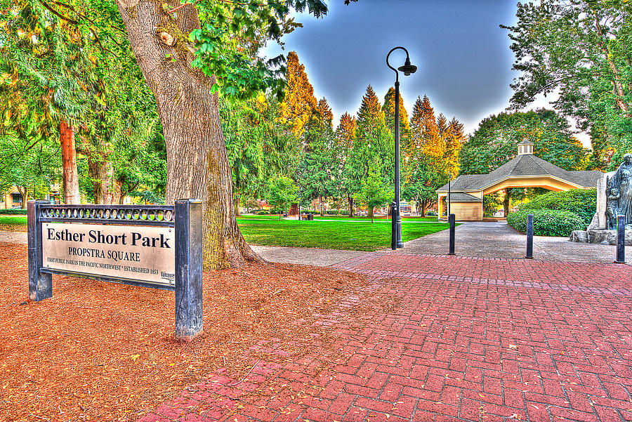 Esther Short Parkvancouver Wa Photograph by Chris Lawrence