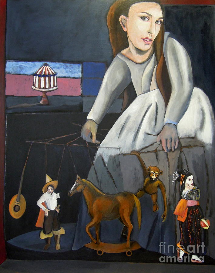 Esto no son marionetas Painting by Francis Iranzo