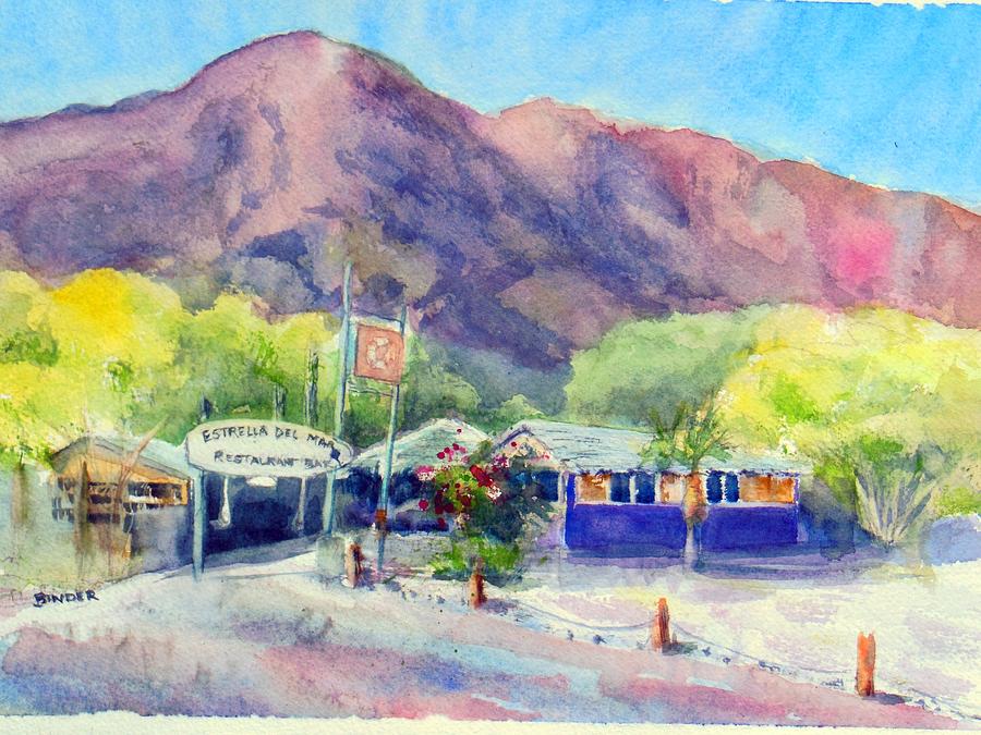 Restaurant Painting - Estrella del Mar by Diane Binder