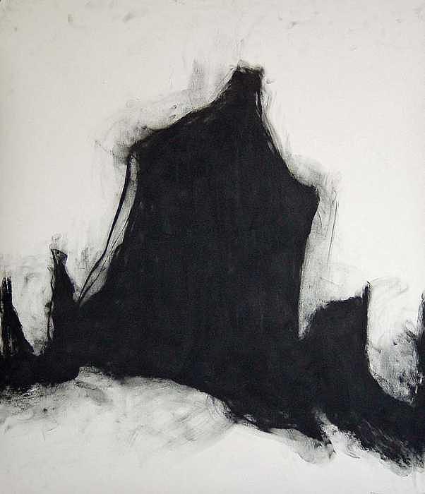 Abstract Expresionism Drawing - Estuary 56 by Doug Kinsey Abstract Expresionism Drawing - Estuary 56 by Doug Kinsey