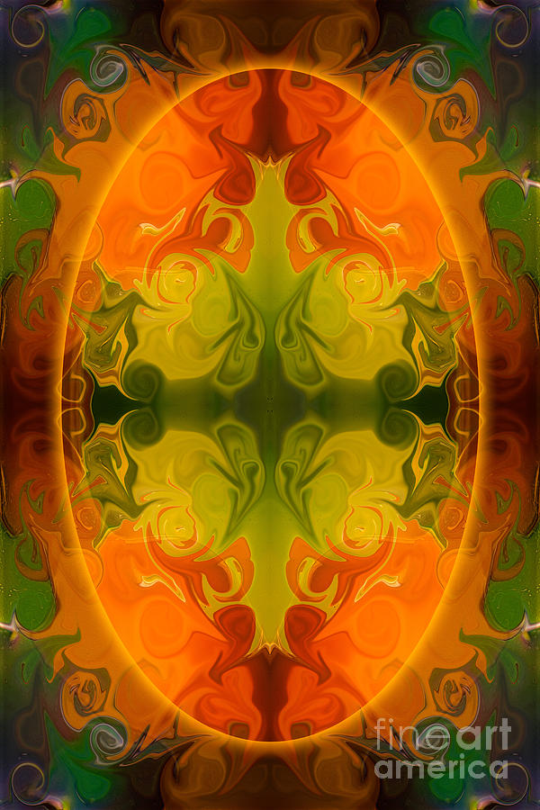 Eternal Energies Abstract Mandala Art by Omashte Digital Art by Omaste Witkowski