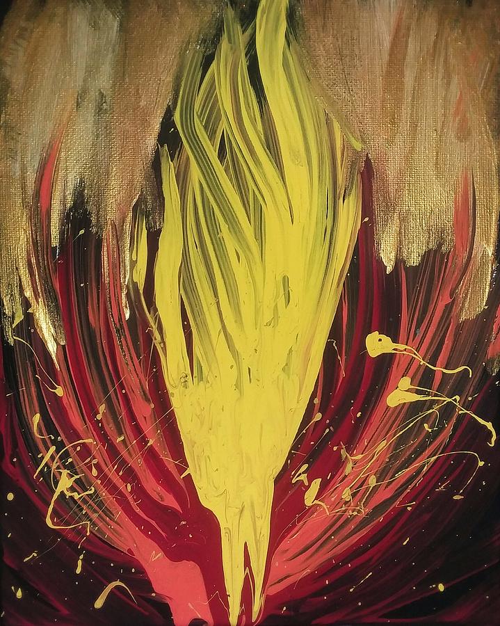 Eternal Flame  Painting by Vale Anoai