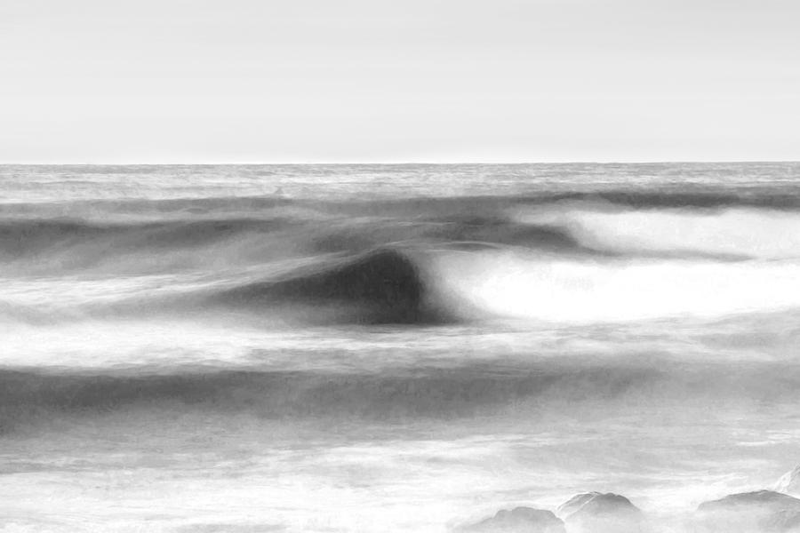 Beach Photograph - Breaking Softly by Az Jackson Beach Photograph - Breaking Softly by Az Jackson