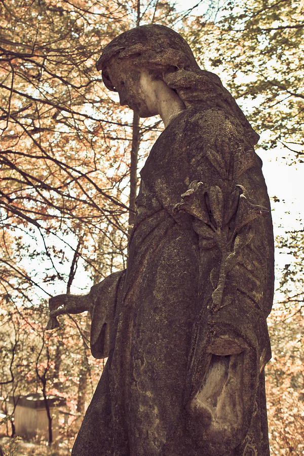 Eternal Peace - Sleepy Hollow Cemetery Photograph by Colleen Kammerer