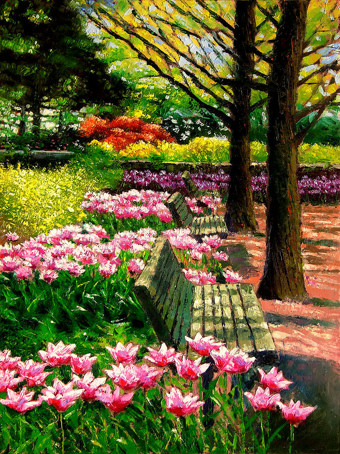 Eternal Spring Painting by John Lautermilch Eternal Spring Painting by John Lautermilch
