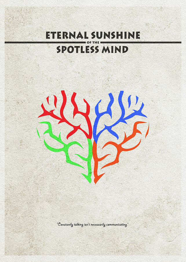 Eternal Sunshine of the Spotless Mind - Alternative and Minimalist Poster Digital Art by Inspirowl Design
