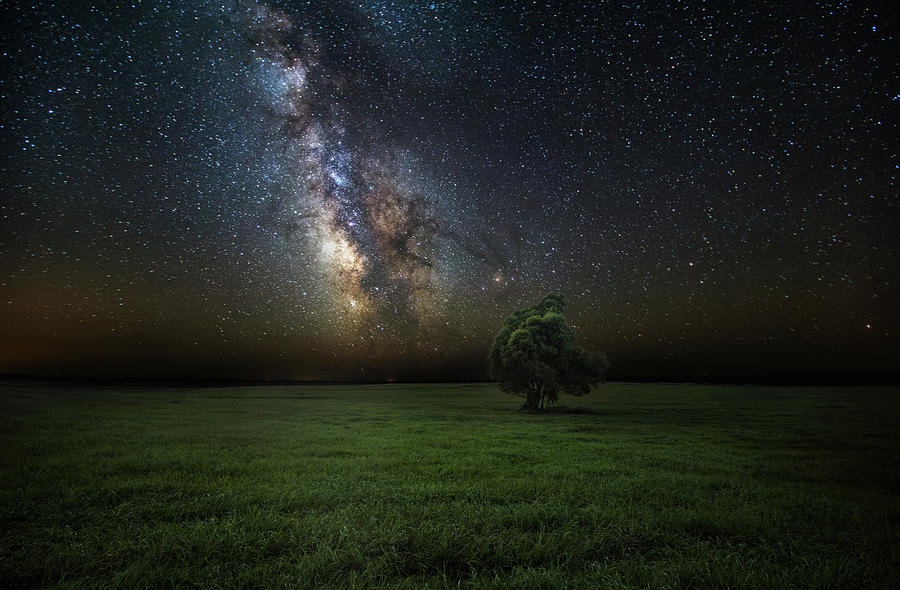Milky Way Photograph - Eternity by Aaron J Groen