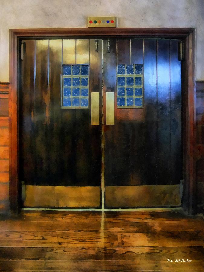 Eternitys Elevator Painting by RC DeWinter