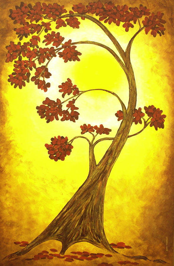 Etheral Tree III Painting by Herb Dickinson