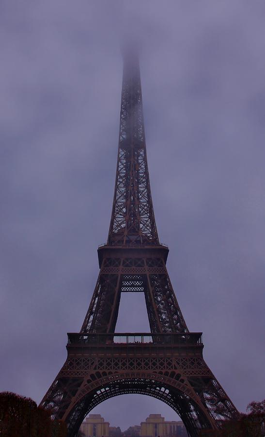 Ethereal Eiffel Tower Photograph