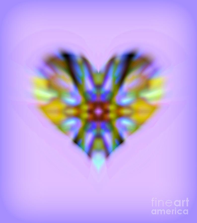 Ethereal Heart Painting