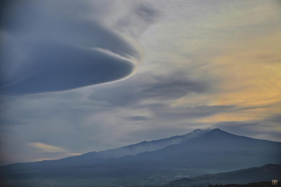 Etna Clouds Photograph by John Meader