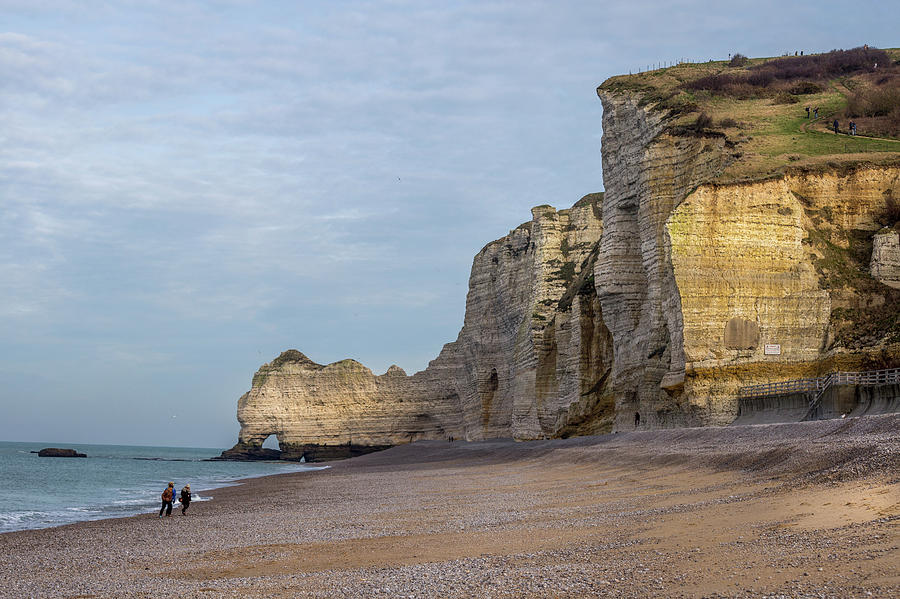 Etretat France Photograph by Louloua Asgaraly - Fine Art America