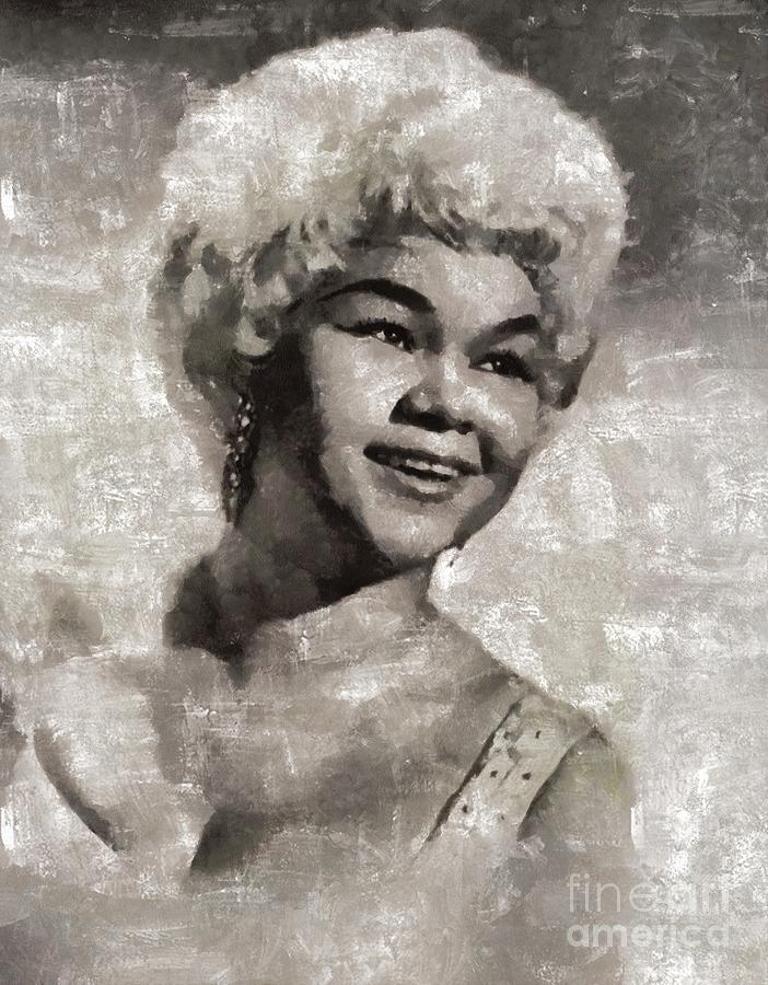 Etta James By Mary Bassett Painting