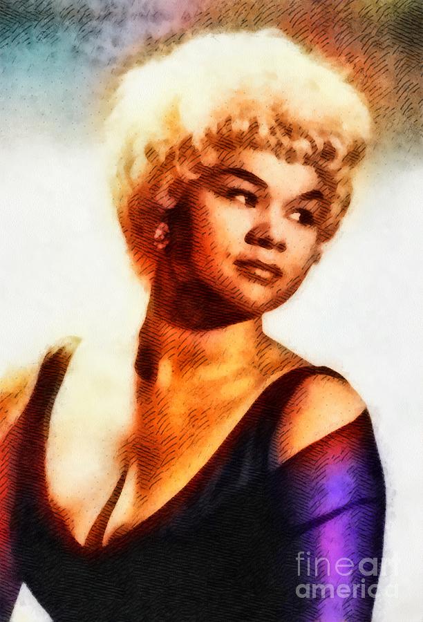 Etta James, Music Legend Painting by Esoterica Art Agency