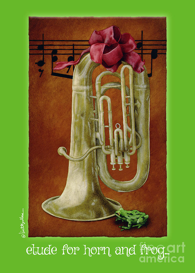 Etude For Horn And Frog... Painting by Will Bullas