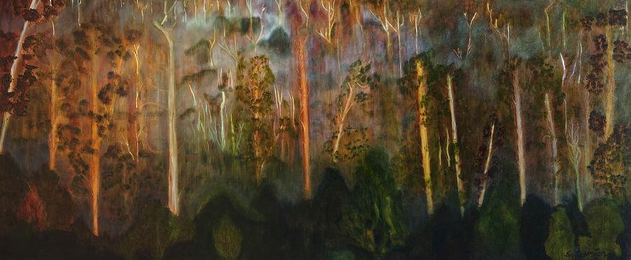 Eucalypt Landscape 4 Painting by Robert Silverton