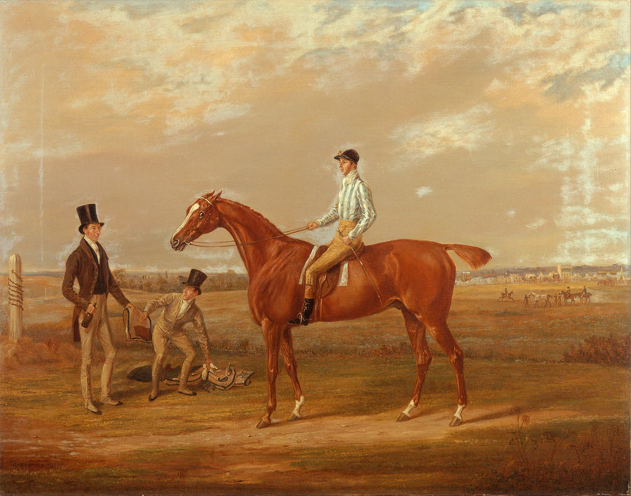 Horse Painting - Euphrates by William Webb
