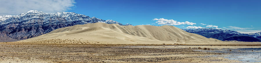 Eureka Dunes - Death Valley Photograph by Peter Tellone