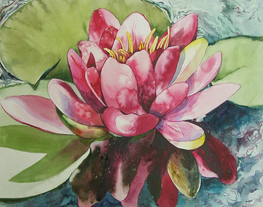 Eureka Springs Lily Painting by Marlene Gremillion