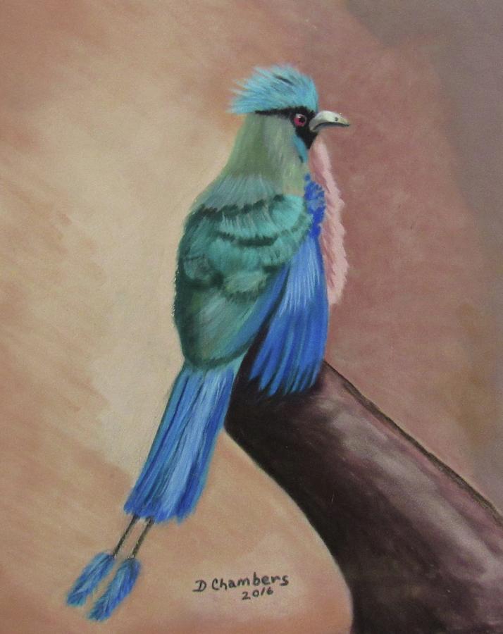 European Roller Painting by Donna Chambers