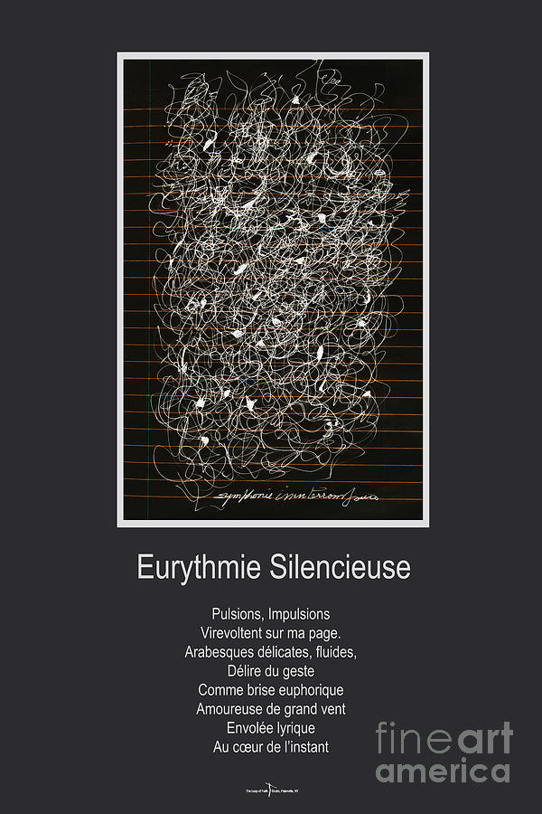 Symphonie Mixed Media - Eurythmie Silencieuse by Nicole Lemelin