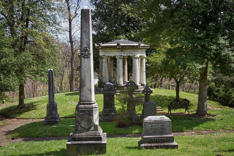 Eustis Mausoleum at Oak Hill Cemetery #2 Photograph by Stuart Litoff