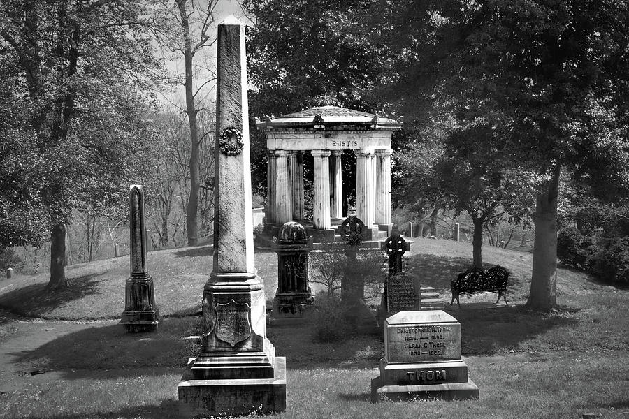 Eustis Mausoleum at Oak Hill Cemetery Photograph by Stuart Litoff