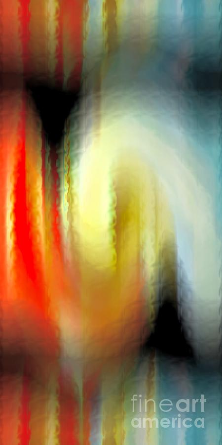 Abstract Digital Art - Evanescent Emotions by Gwyn Newcombe