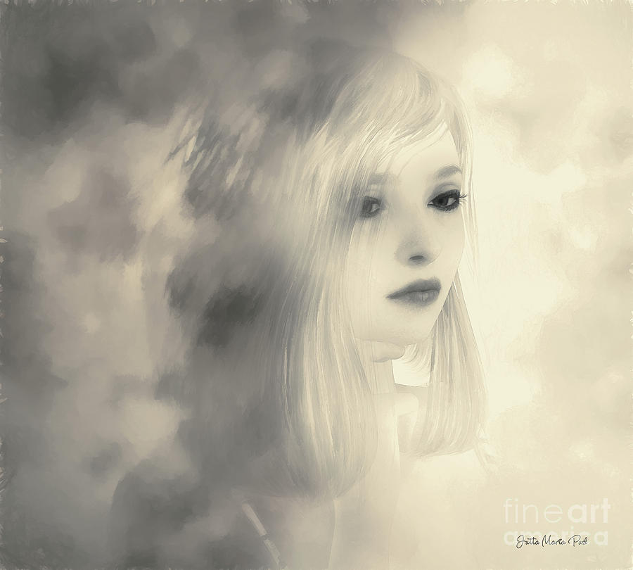 Evanescent Digital Art by Jutta Maria Pusl