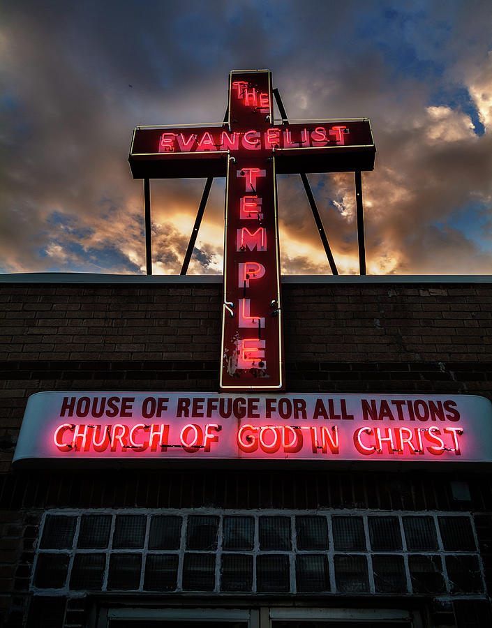 Evangelist Temple Photograph by Bud Simpson