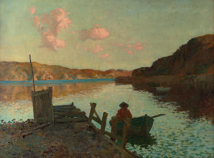 Evans Bay Painting by James Nairn