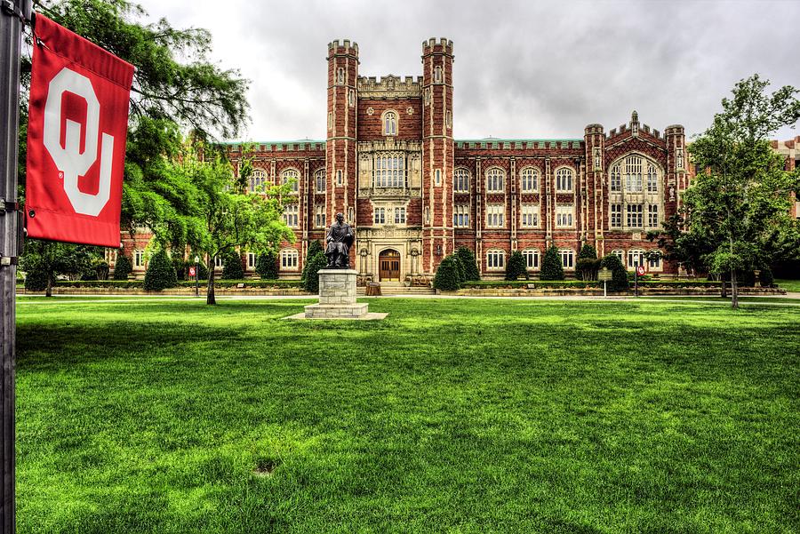 Evans Hall University of Oklahoma Photograph by JC Findley