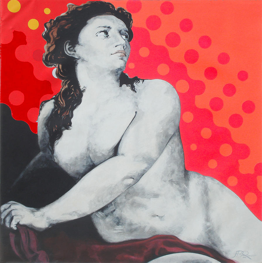 Pop Painting - Evavenus by Jean Pierre Rousselet Pop Painting - Evavenus by Jean Pierre Rousselet