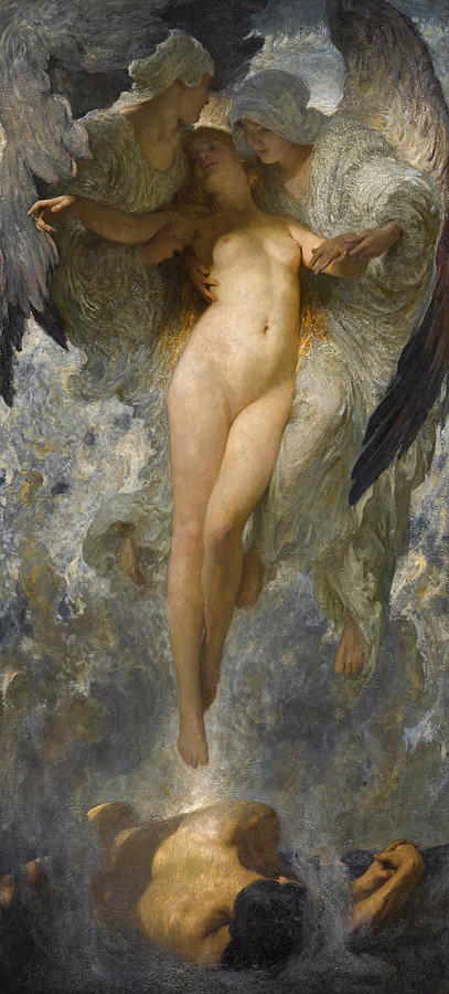 Eve Painting by Solomon Joseph Solomon