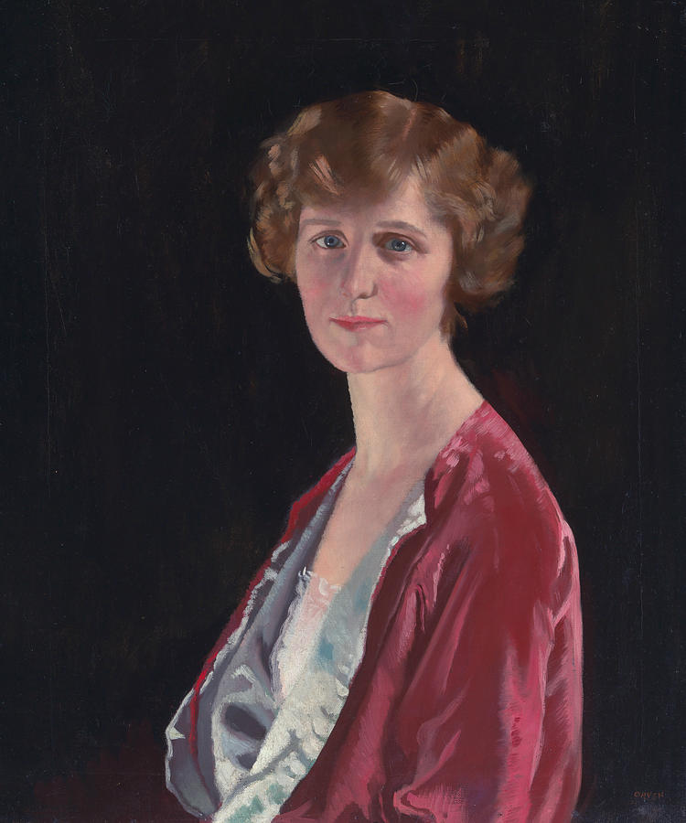 Evelyn Marshall Field Painting by William Orpen