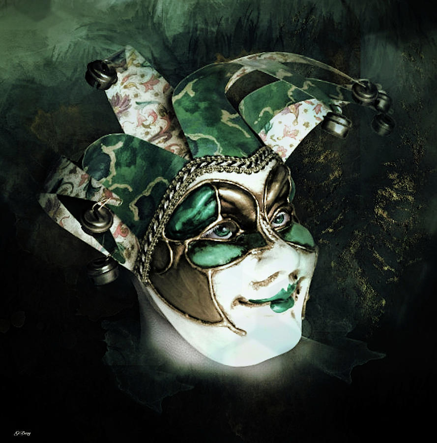 Masquerade Mask Mixed Media by Gayle Berry - Fine Art America