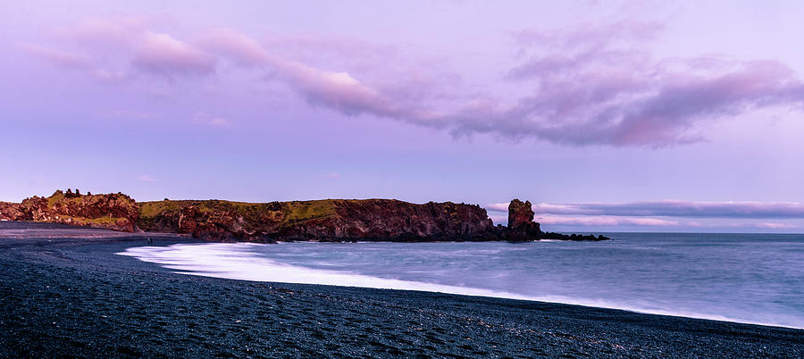 Evening At Djupalonssandur Beach, Iceland Photograph