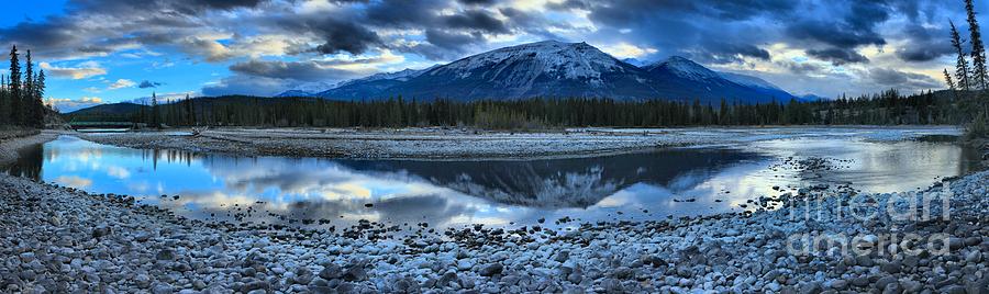 Jasper National Park Photograph - Evening At The Athabasca River by Adam Jewell